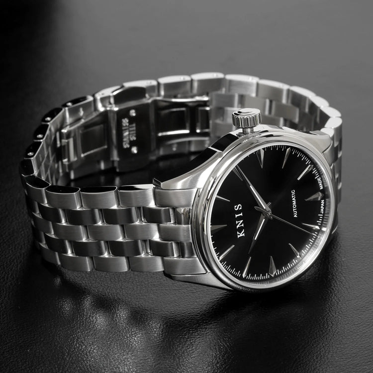 KNIS Automatic Sunray Dial Black 38mm KN001-BK