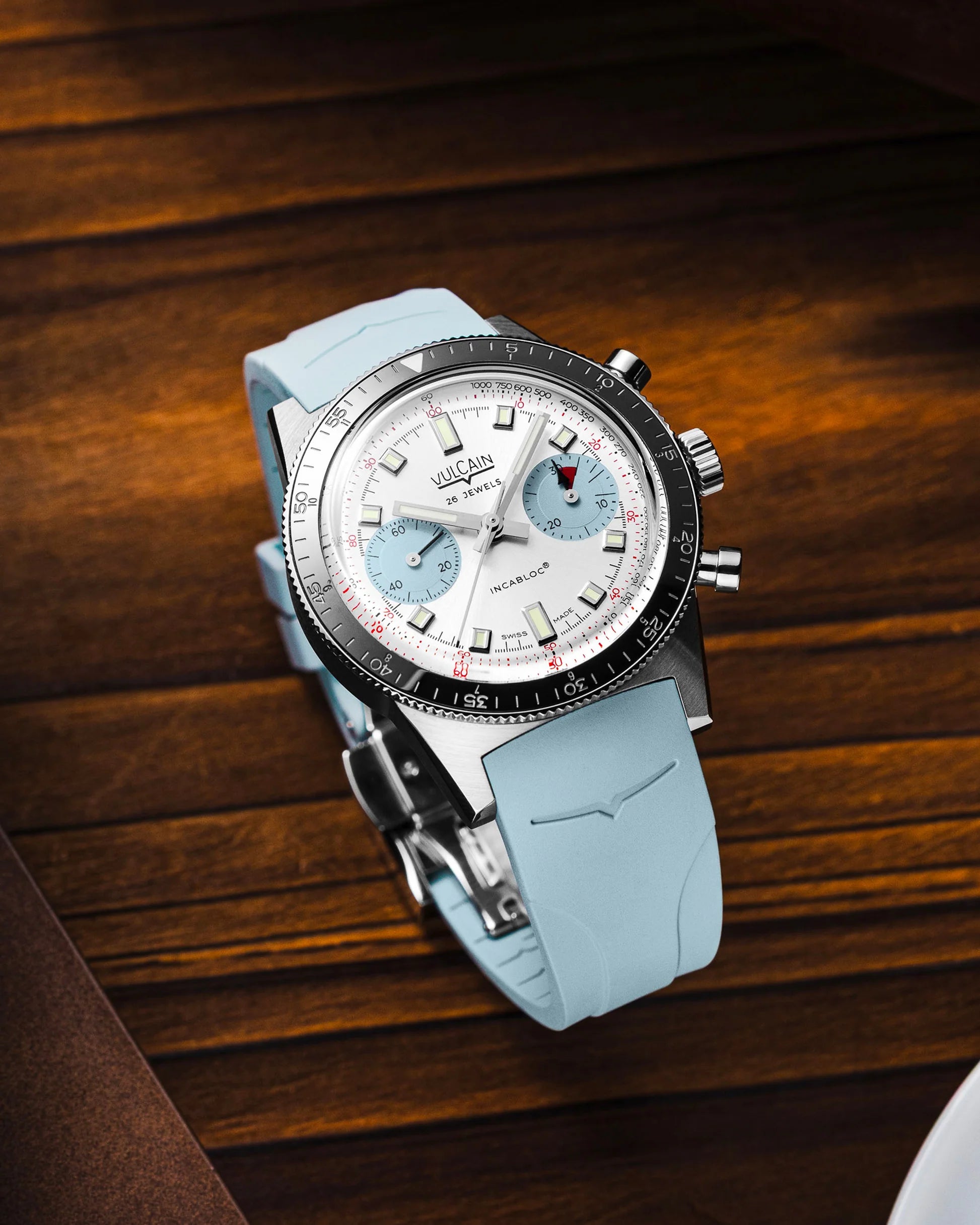Vulcain Skindiver Chronograph ICE BLUE