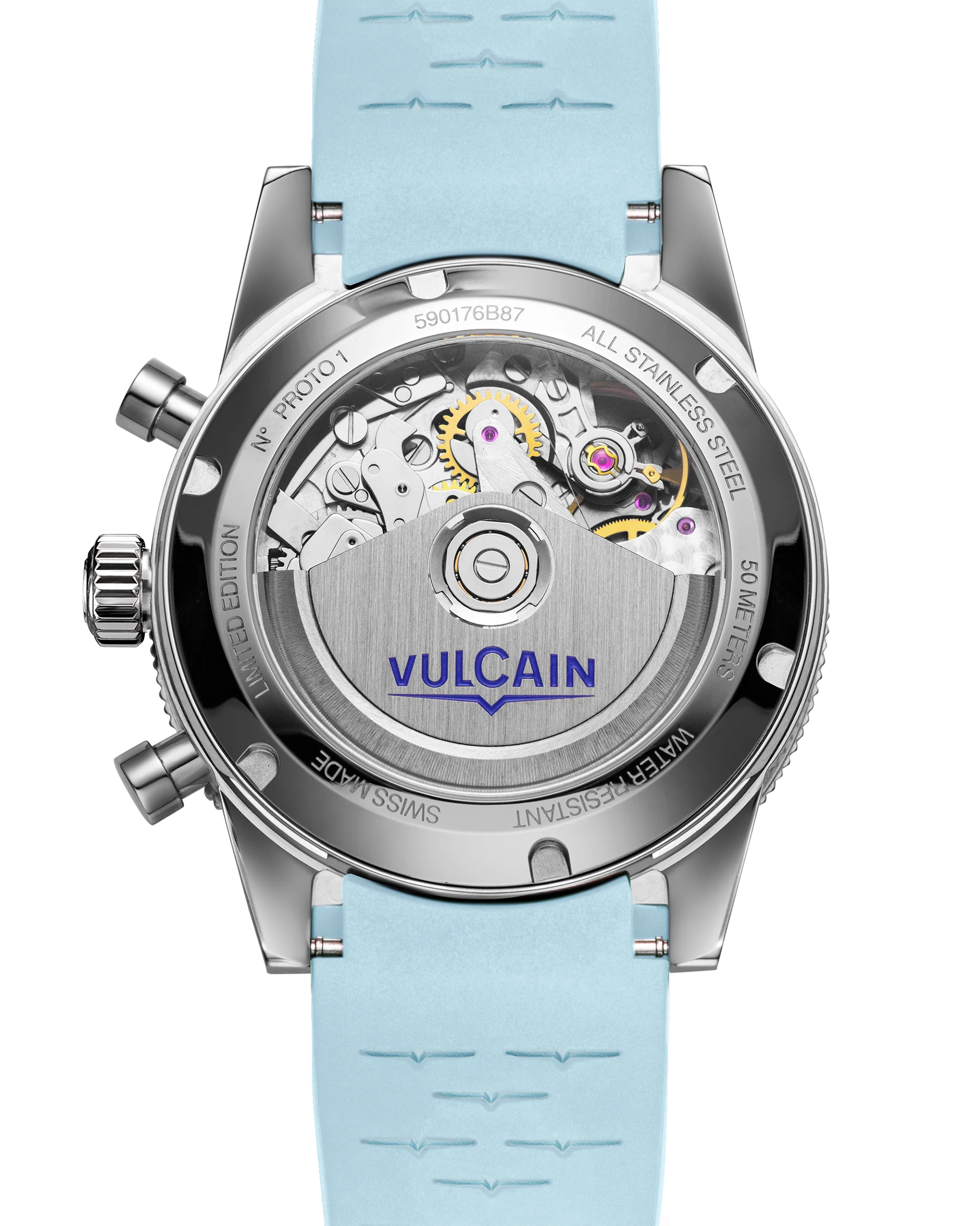 Vulcain Skindiver Chronograph ICE BLUE