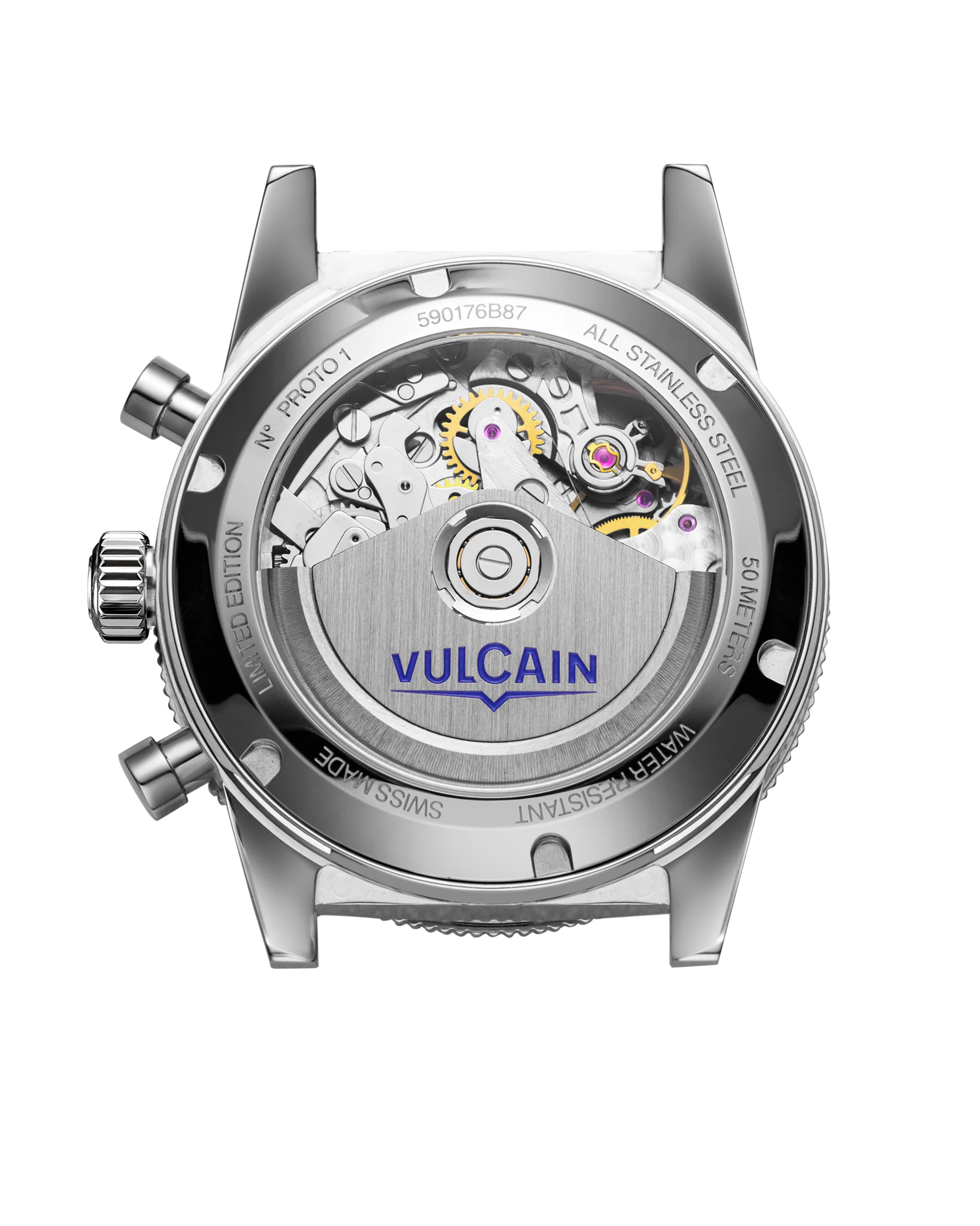 Vulcain Skindiver Chronograph ICE BLUE