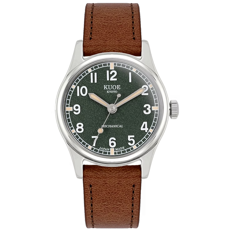 Kuoe OLD SMITH 90-002 Automatic, Green Dial with Swiss Super-LumiNova