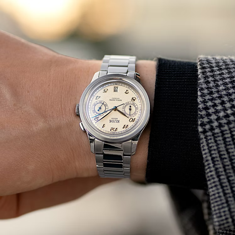 Kuoe ROYAL SMITH 90-010 Automatic Ivory x Grainy Finish Dial