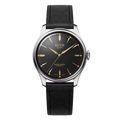 Kuoe Royal Smith  90-006 Large - 39mm Silver Case Black Dial