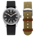 Kuoe Old Smith 90-002 Automatic, Black Dial with Swiss Super-LumiNova