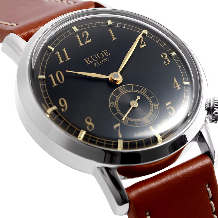 Kuoe OLD SMITH 90-007 Automatic Black Sunray Dial