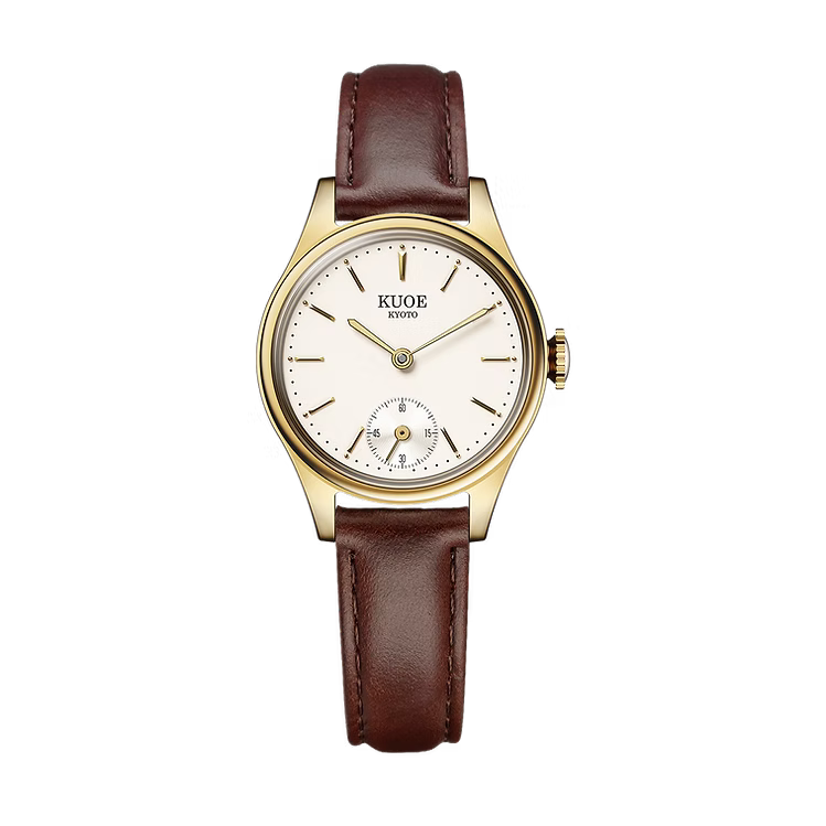 Kuoe HOLBORN 90-003 Gold Case with Gold Hands, Women's Watch - Stick Indices