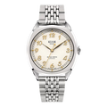 Kuoe ROYAL SMITH 90-008 Silver / Gold with Stainless Steel Bracelet