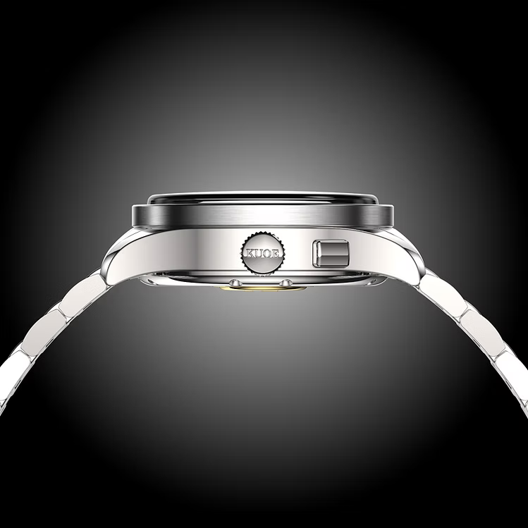 Kuoe ROYAL SMITH 90-010 Automatic Panda x Vertical Brushed Dial
