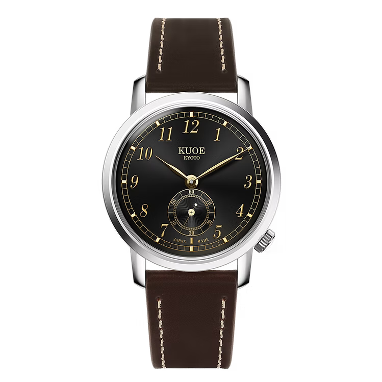 Kuoe OLD SMITH 90-007 Automatic Black Sunray Dial