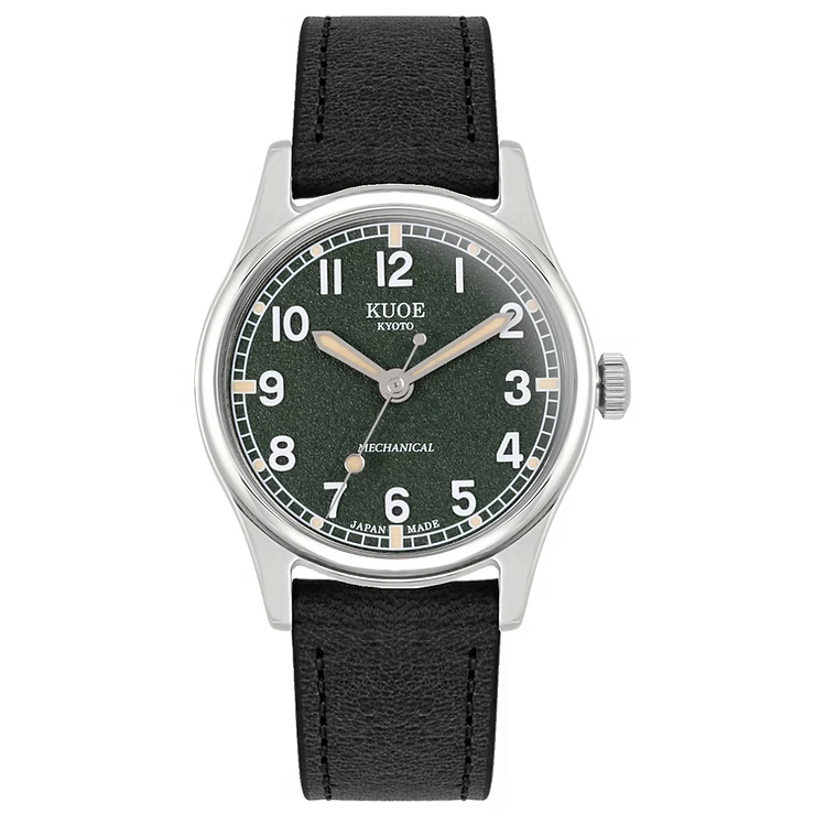 Kuoe OLD SMITH 90-002 Automatic, Green Dial with Swiss Super-LumiNova