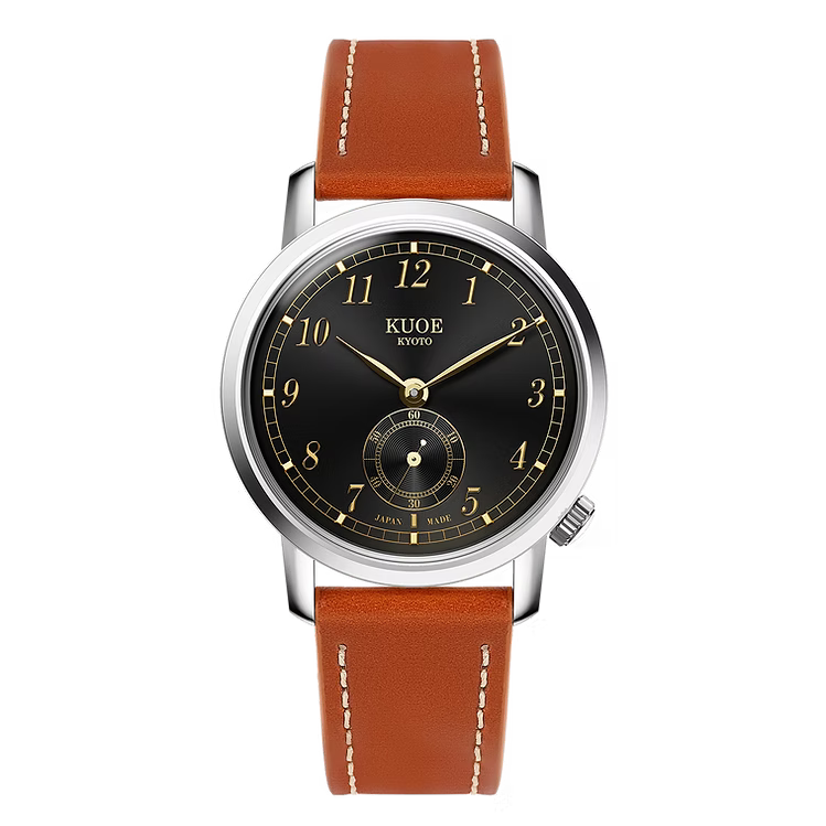 Kuoe OLD SMITH 90-007 Automatic Black Sunray Dial