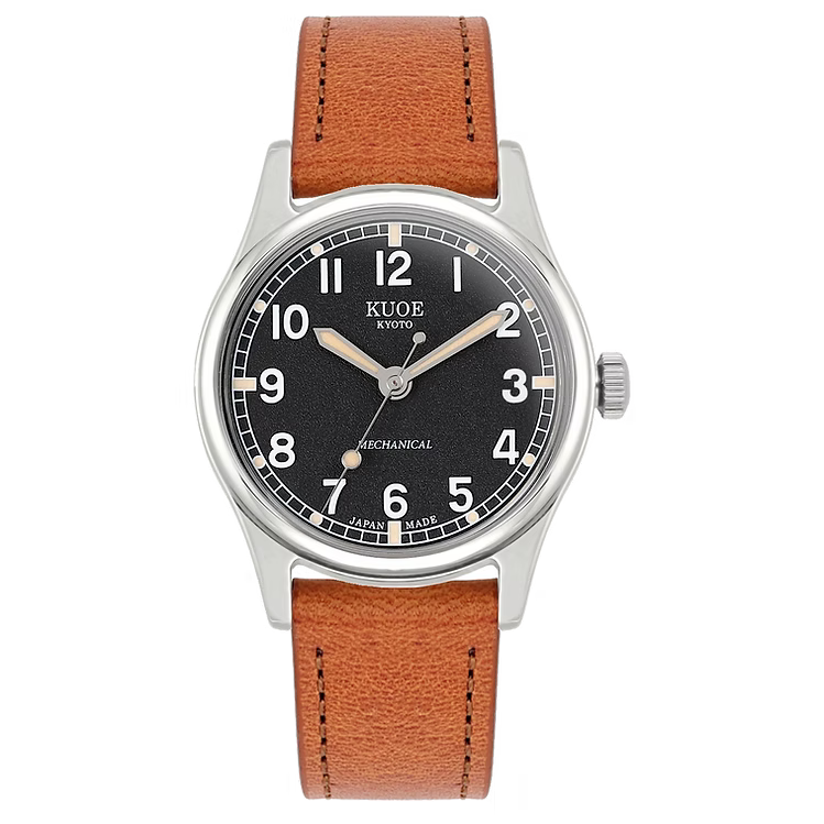 Kuoe OLD SMITH 90-002 Automatic, Black Dial with Swiss Super-LumiNova