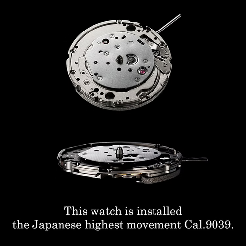 Kuoe ROYAL SMITH 90-008 Silver Case with Silver Indices