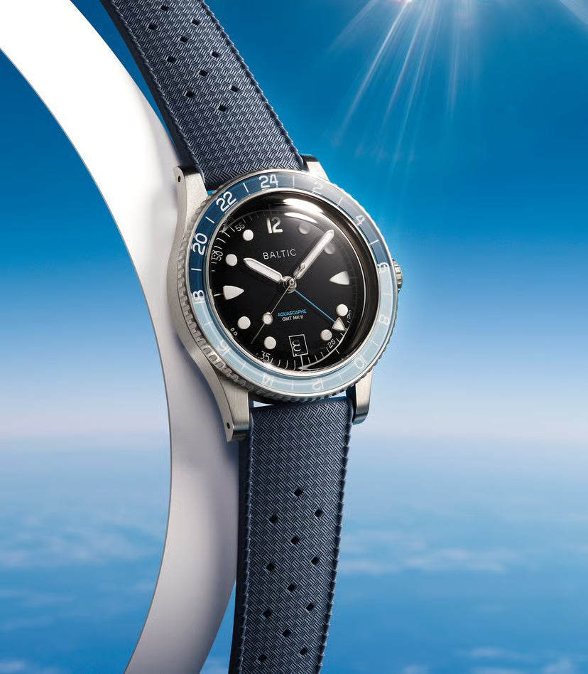 Baltic Aquascaphe GMT MK-II Blue
