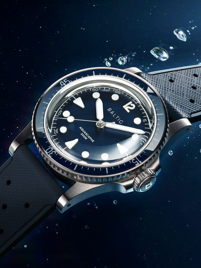 Baltic Aquascaphe MK2 Blue - 39.5mm