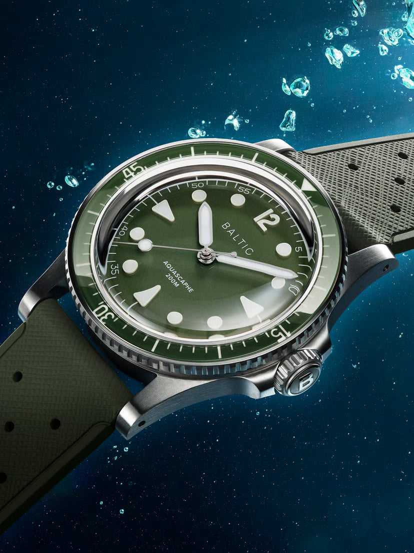 Baltic Aquascaphe MK2 Green - 37mm