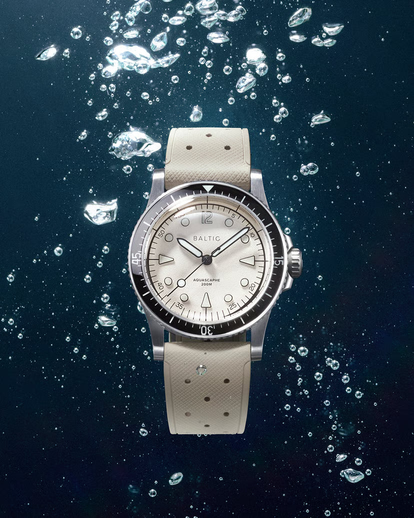 Baltic Aquascaphe MK2 Warm Silver - 37mm