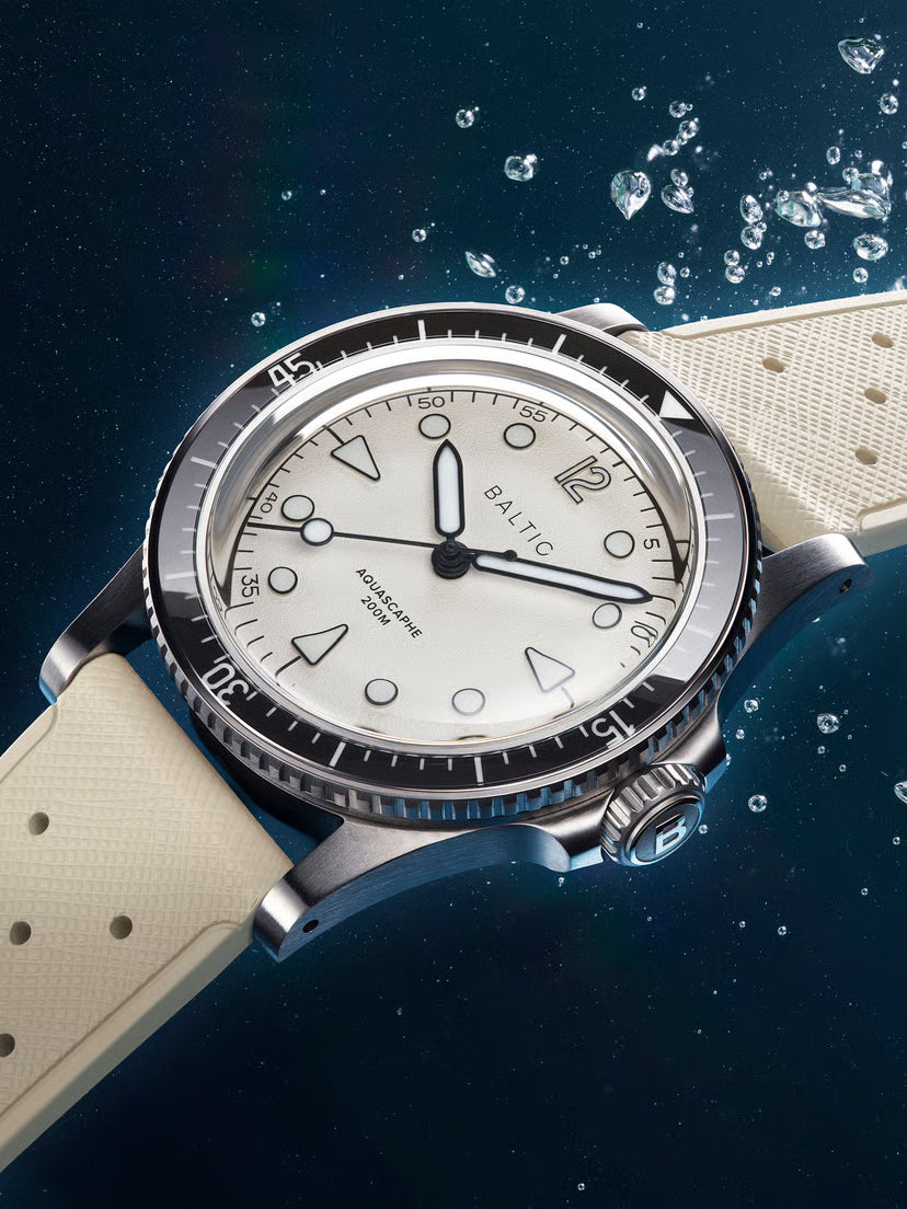 Baltic Aquascaphe MK2 Warm Silver - 37mm