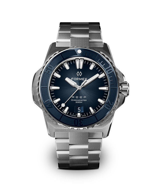 Formex REEF 39.5 MM Automatic COSC 300M Blue 39.5 mm