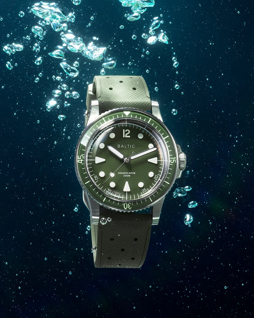 Baltic Aquascaphe MK2 Green - 37mm
