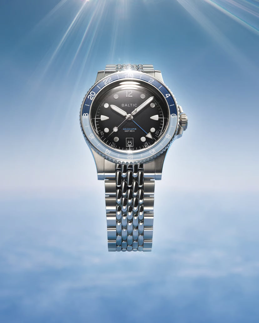 Baltic Aquascaphe GMT MK-II Blue