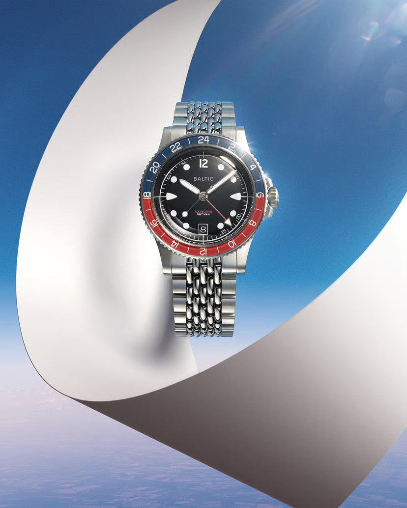 Baltic Aquascaphe GMT MK-II Red