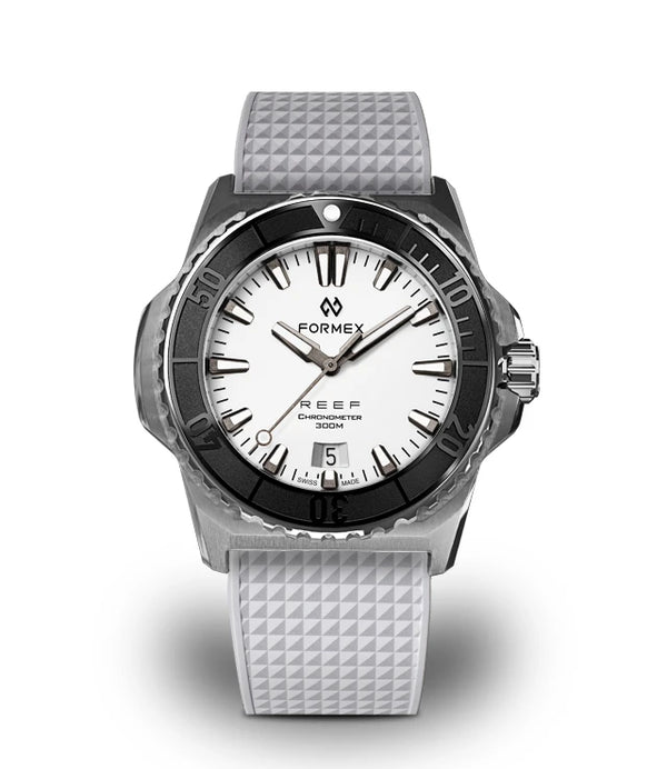 Formex Reef 39.5mm Automatic Cosc 300m White