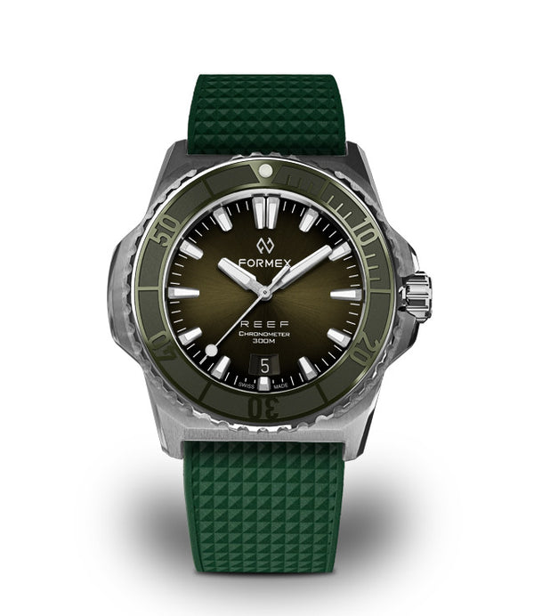 Formex Reef 39.5mm Automatic Cosc 300m Green