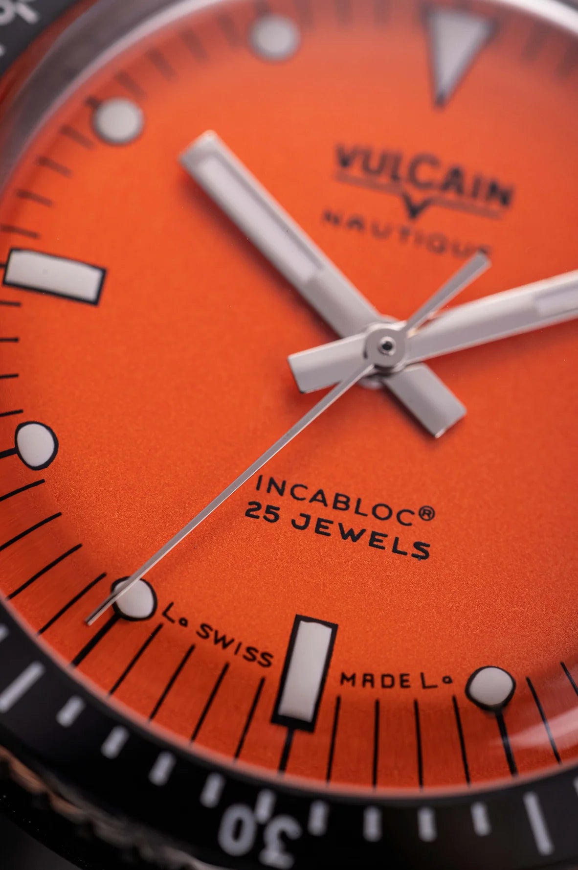 Vulcain Skindiver Nautique - Orange