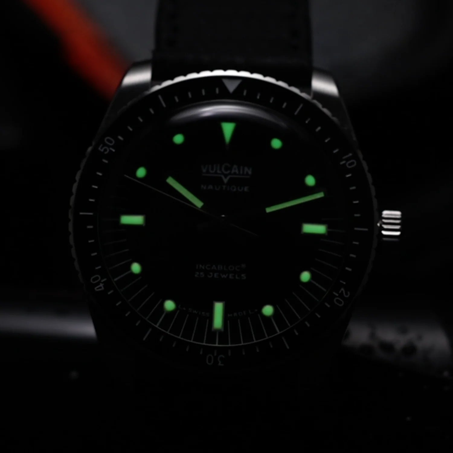 Vulcain Skindiver Nautique - Orange
