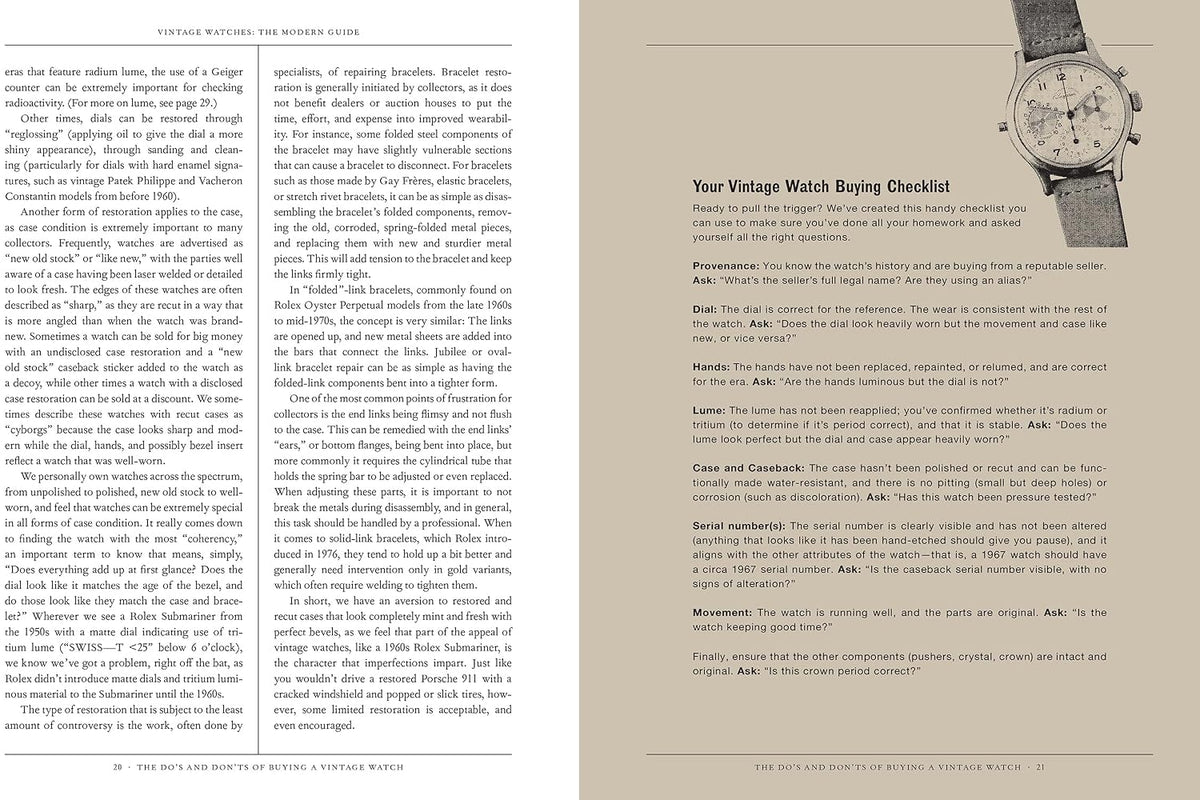 [Pre-Order] Vintage Watches The Modern Guide