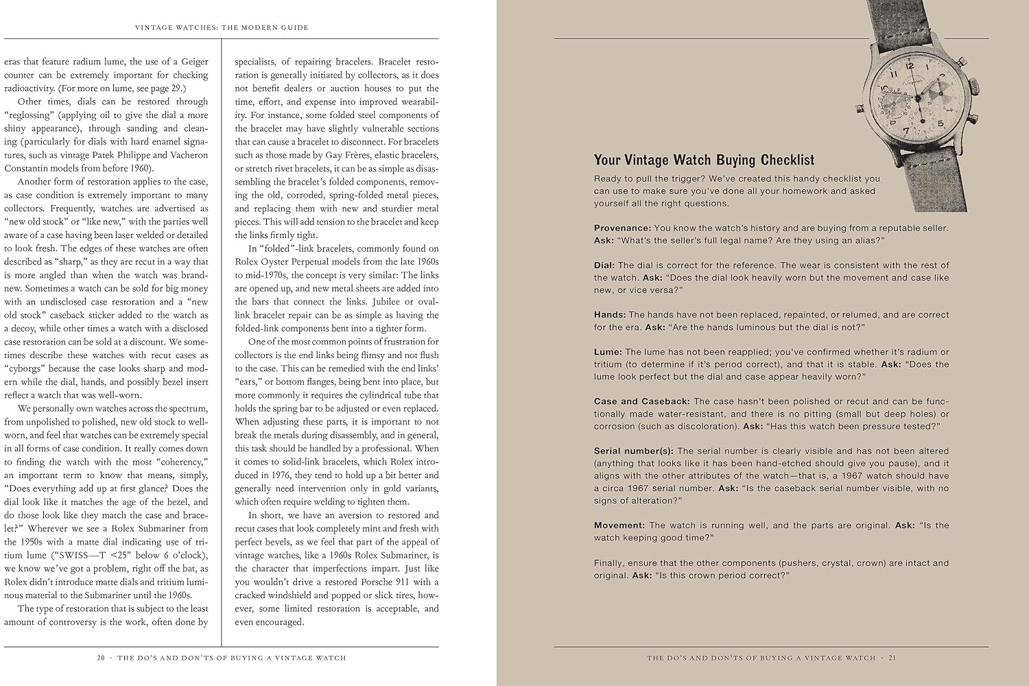 [Pre-Order] Vintage Watches The Modern Guide