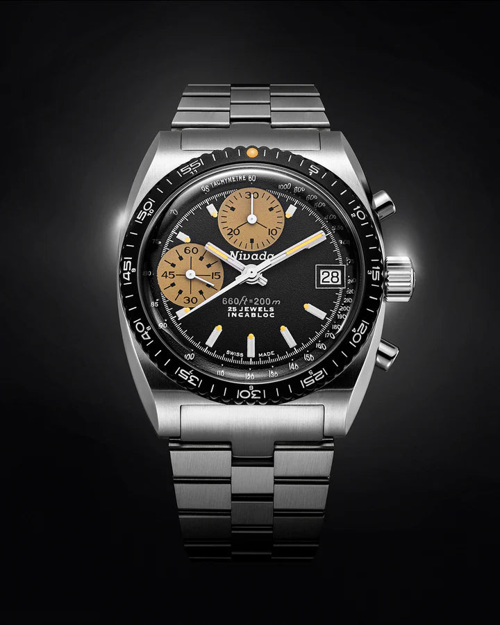 Nivada Grenchen AUTOCHRON YELLOW