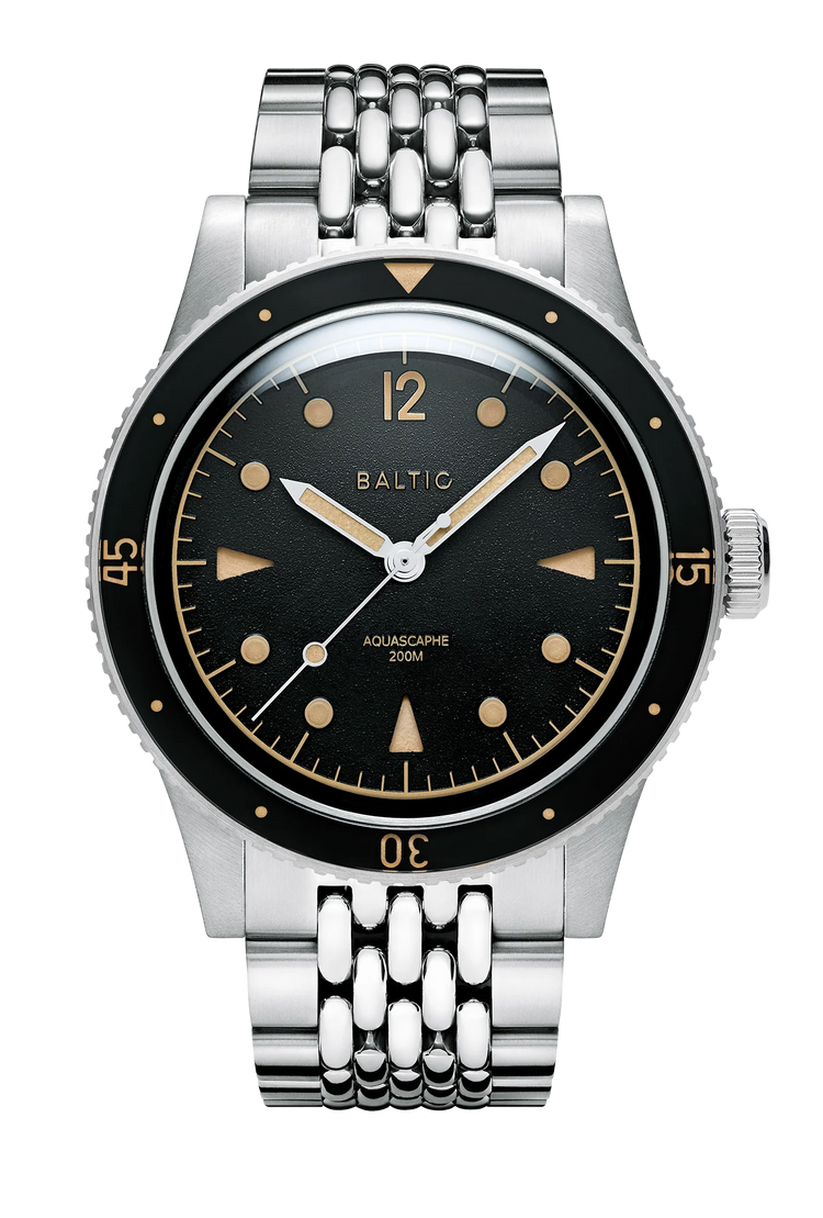 Baltic Aquascaphe Classic Black Gilt
