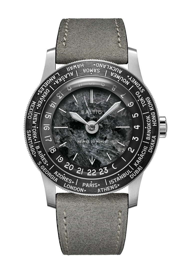 Baltic Heures du Monde Worldtimer - Labradorite