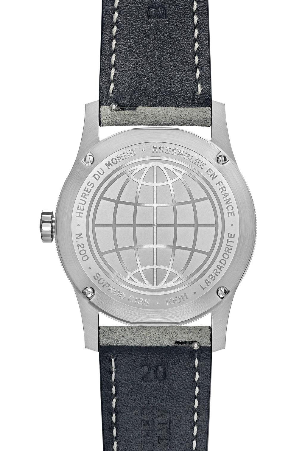 Baltic Heures du Monde Worldtimer - Labradorite