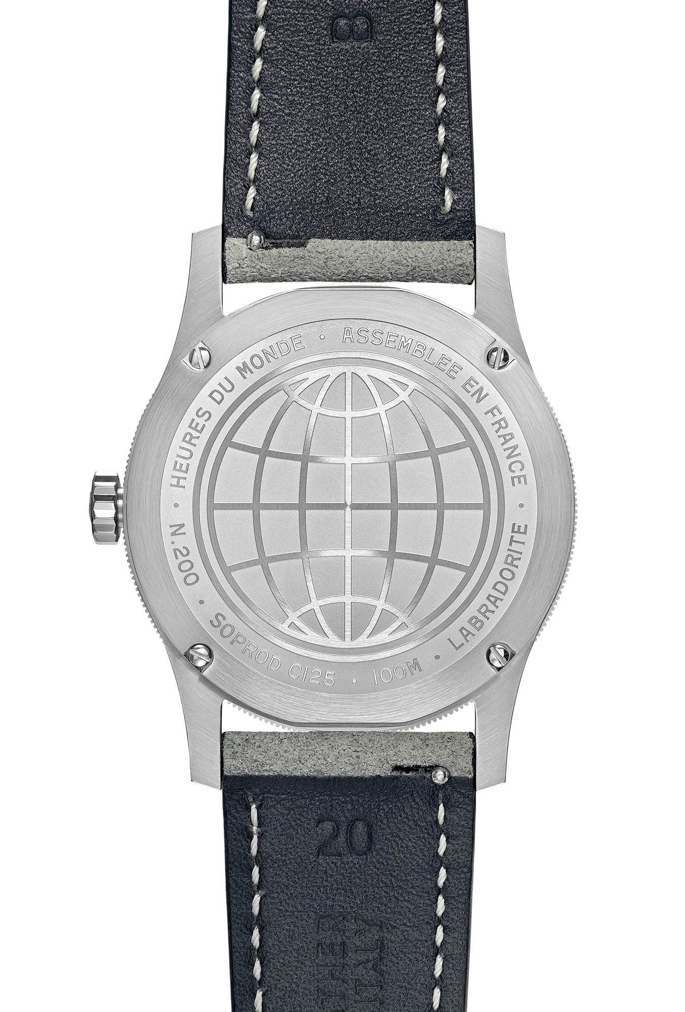 Baltic Heures du Monde Worldtimer - Labradorite