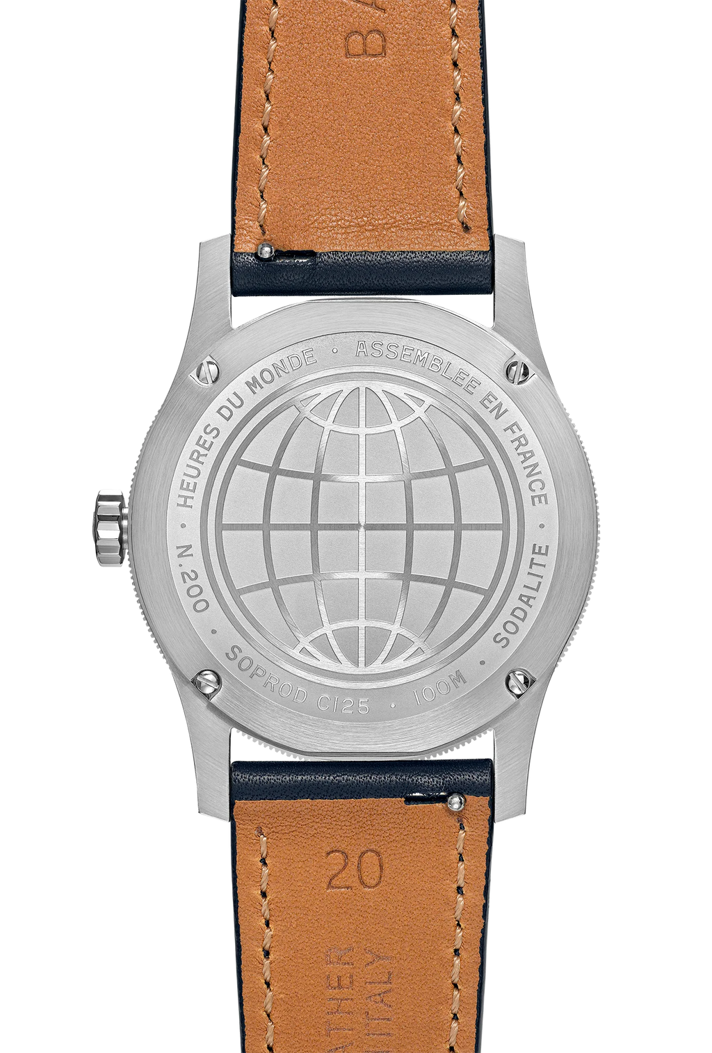 Baltic Heures du Monde Worldtimer - Sodalite