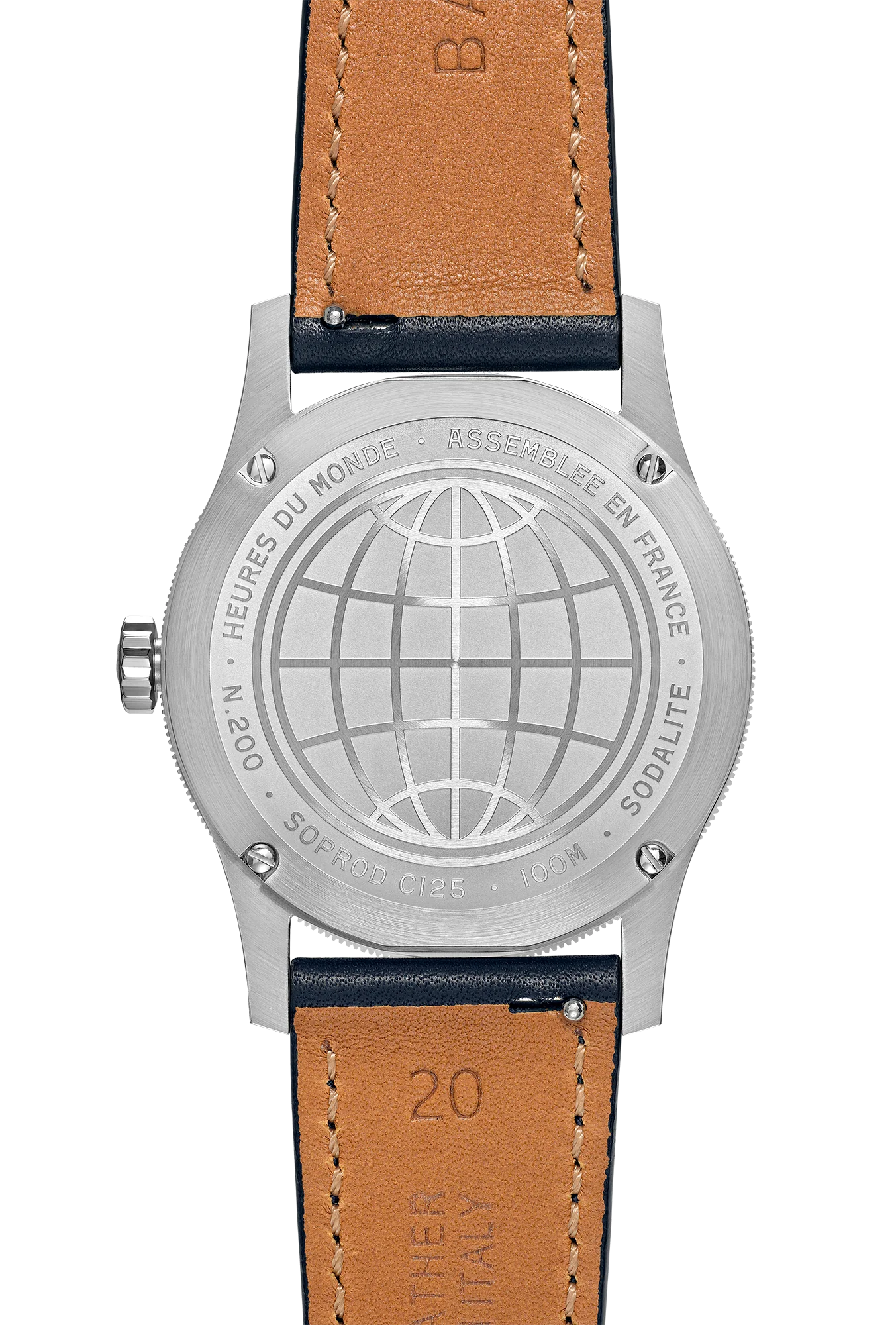 Baltic Heures du Monde Worldtimer - Sodalite
