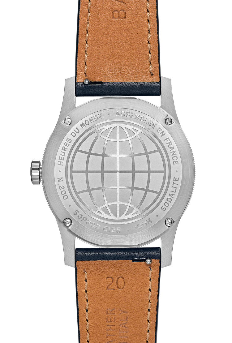 Baltic Heures du Monde Worldtimer - Sodalite