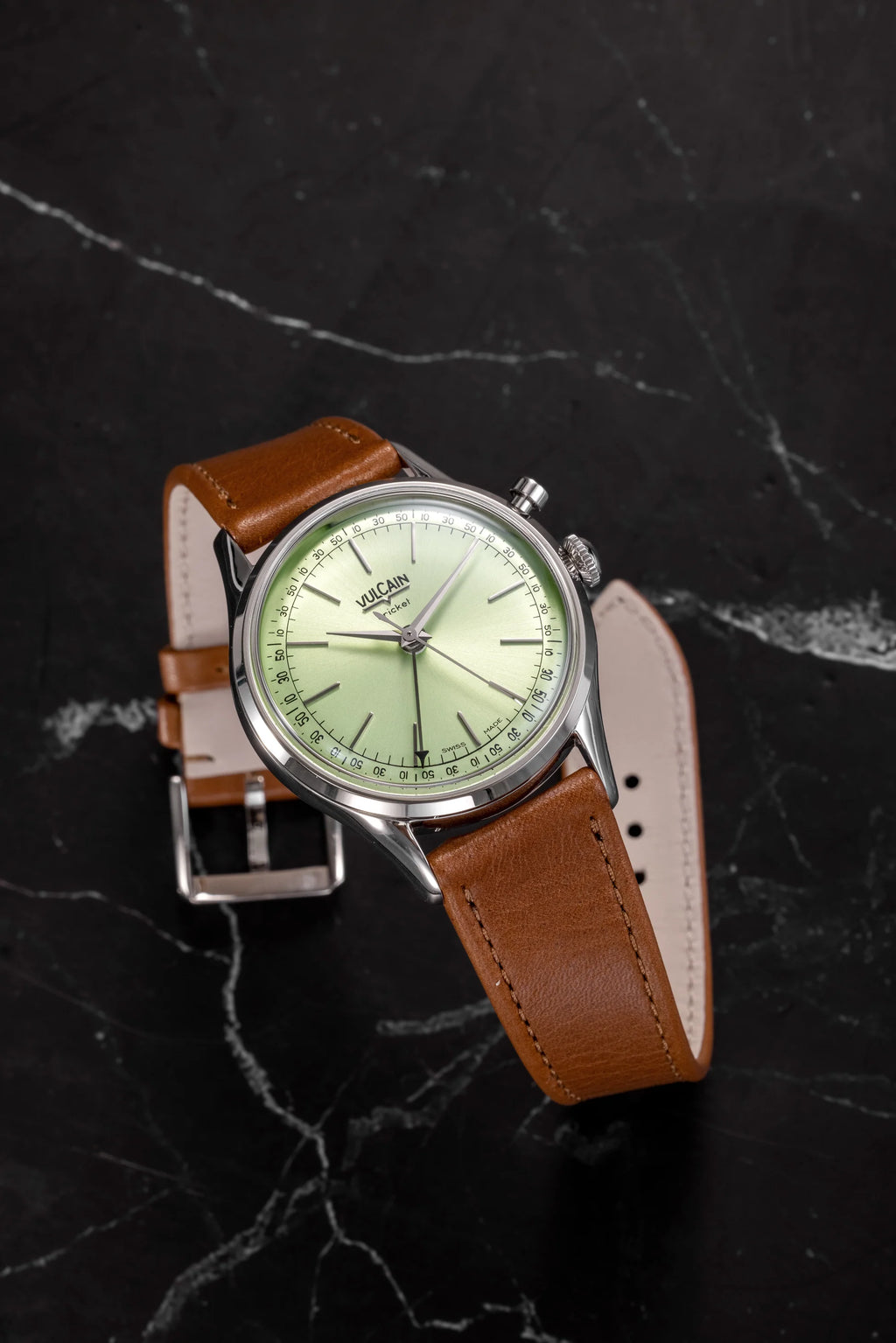 Vulcain Cricket President 39 mm - Pistachio Green