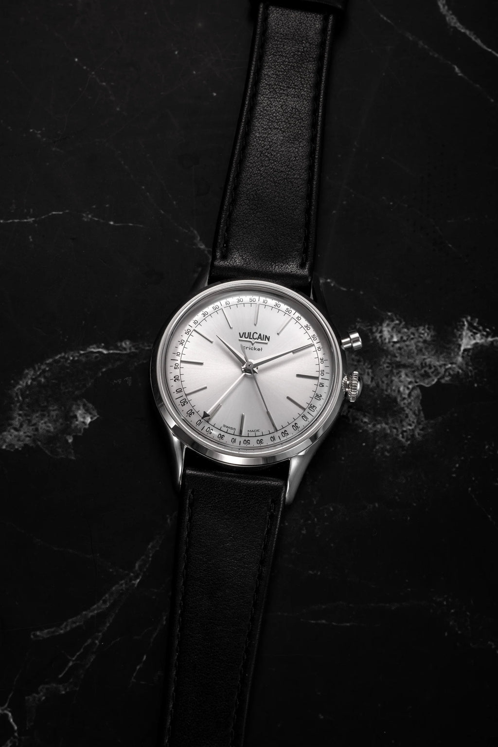Vulcain Cricket President 39 mm - Silver