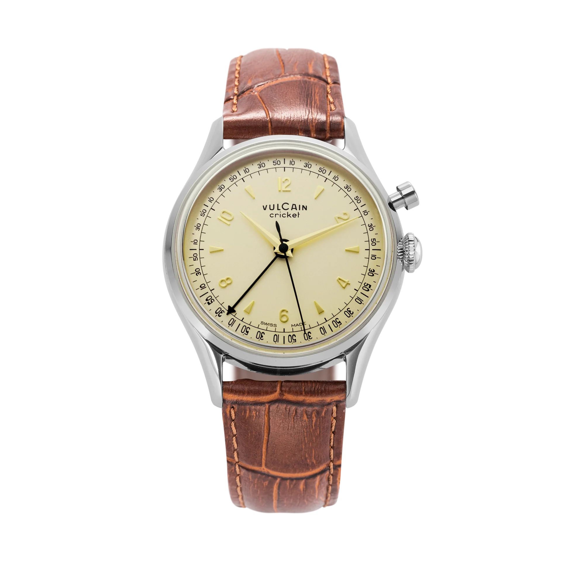 Vulcain Cricket Tradition 36 mm - Eggshell