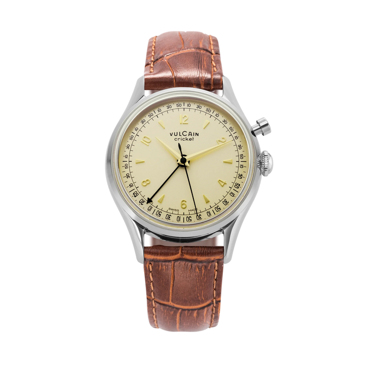 Vulcain Cricket Tradition 36mm - Eggshell