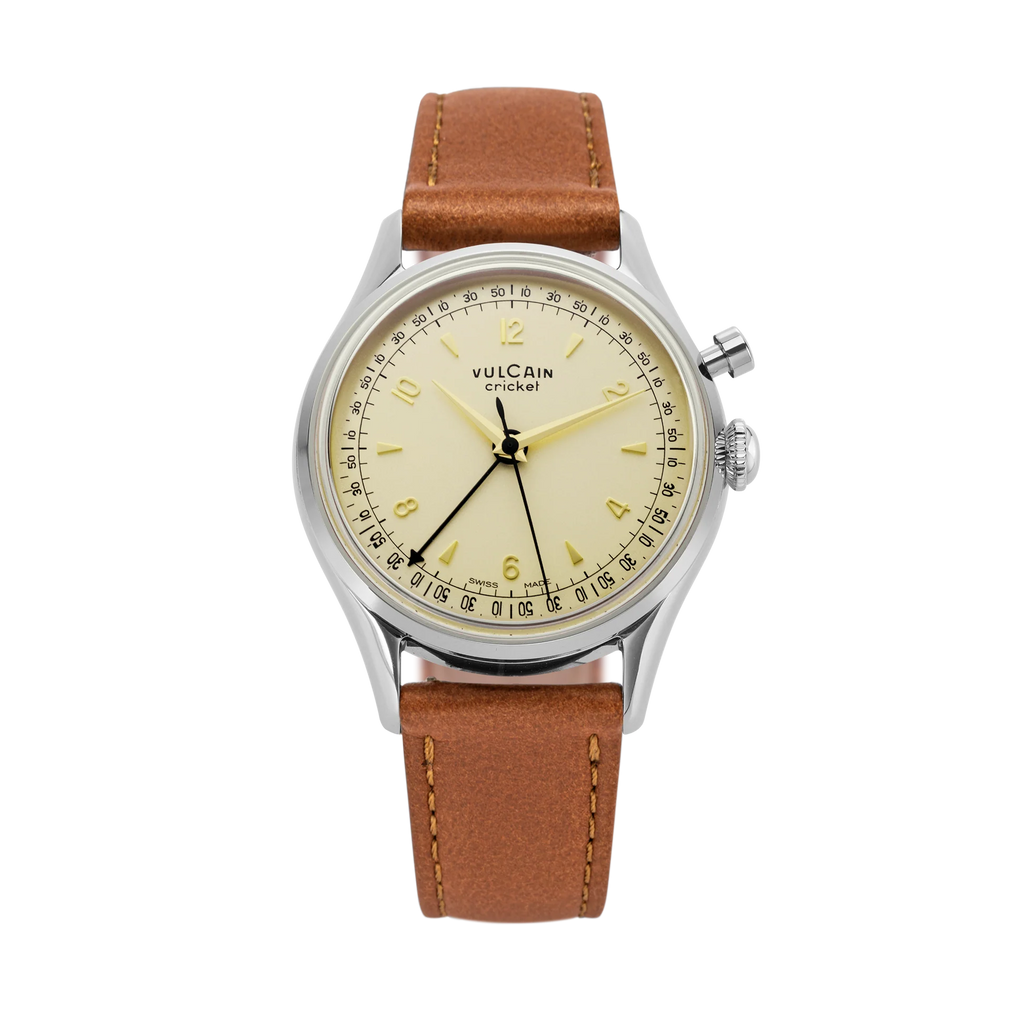 Vulcain Cricket Tradition 36 mm - Eggshell