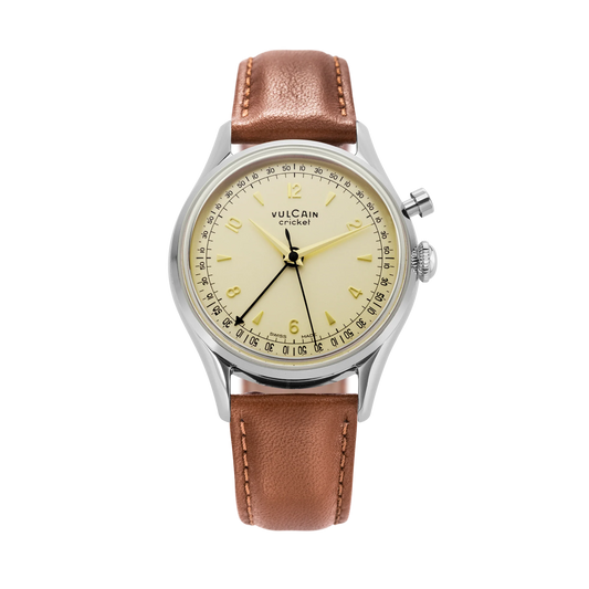 Vulcain Cricket Tradition 36mm - Eggshell