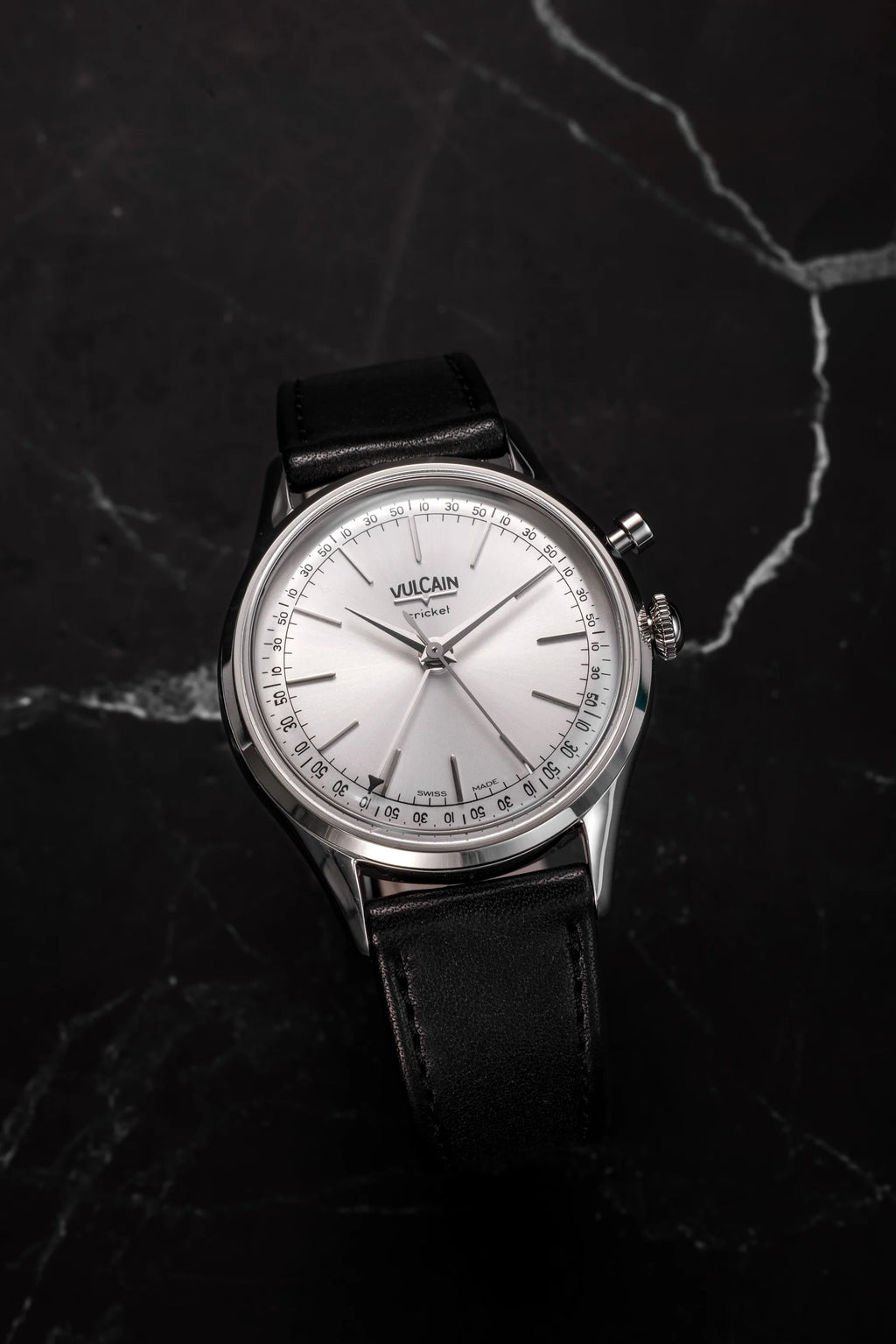 Vulcain Cricket President 39 mm - Silver