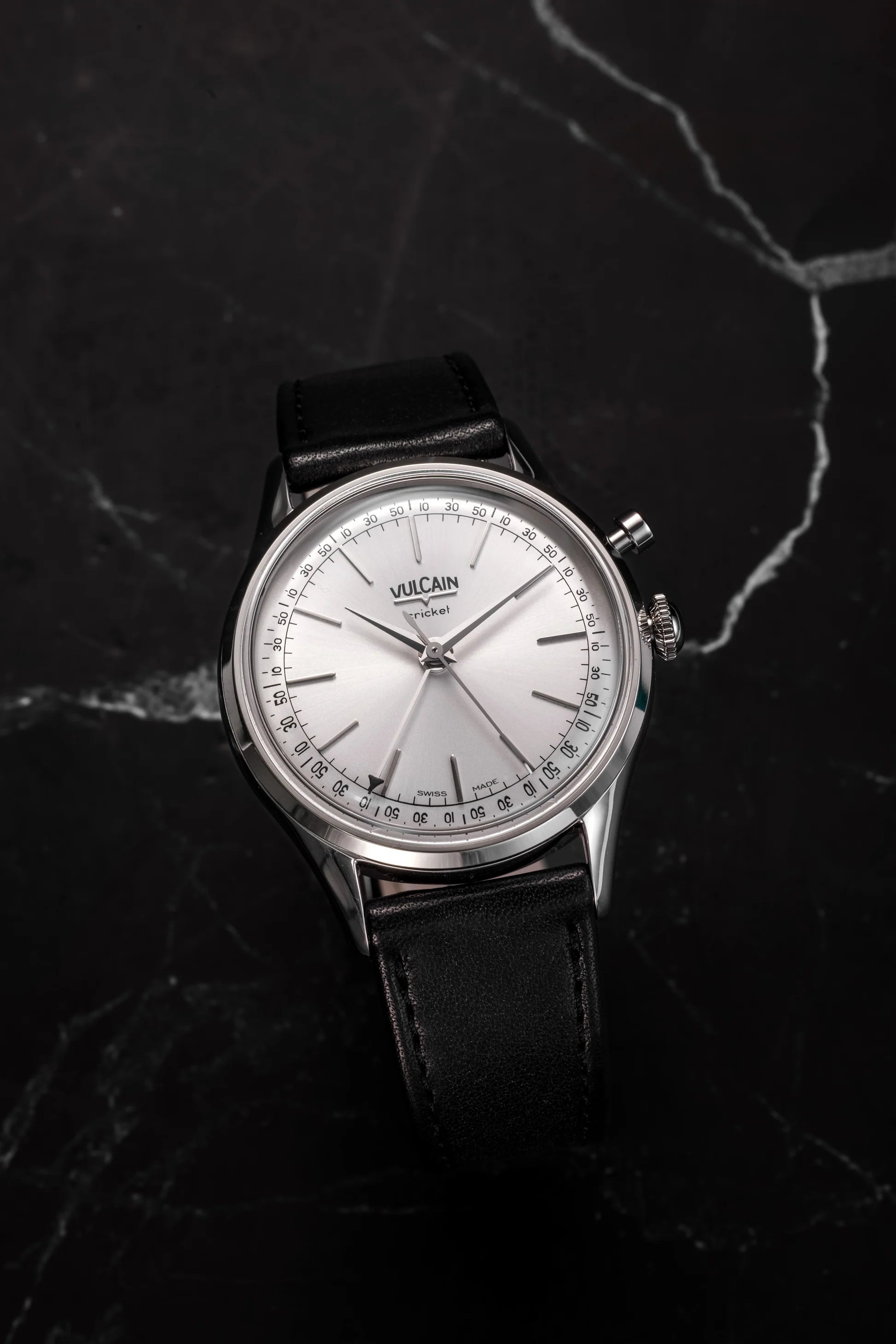 Vulcain Cricket President 39 mm - Silver