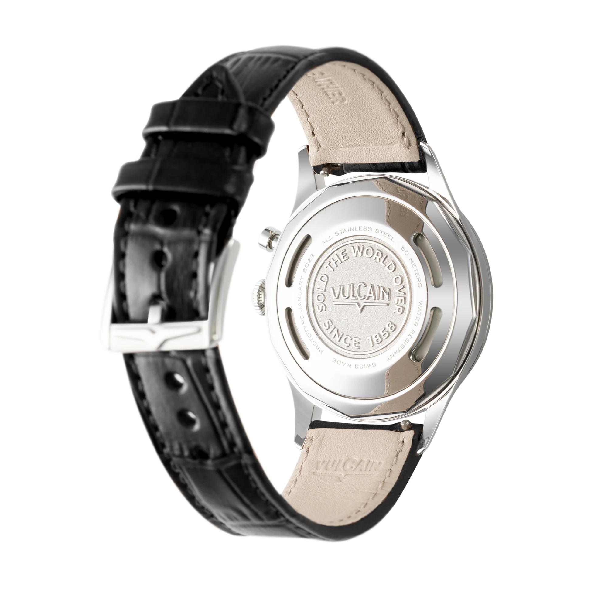 Vulcain Cricket President 39 mm - Silver