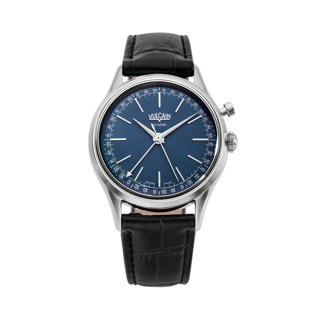 Vulcain Cricket President 39 mm - Blue